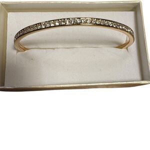 Anne Klein Gold tone crystal bracelet